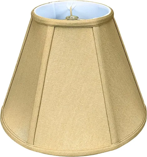 Miniatura 25 de Royal Designs, Inc. BS-707FC-6AGL Deep Empire Basic - Pantalla para lámpara con clip de llama, 3.5 x 6 x 5.75 pulgadas, color dorado antiguo