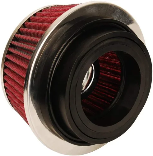 Miniatura 8 de HUAWELL 8161 - Filtro de aire universal para abrazaderas (2 unidades, tamaño pequeño, redondo, para tubos de 3.0 in, 3.5 in y 4.0 in)
