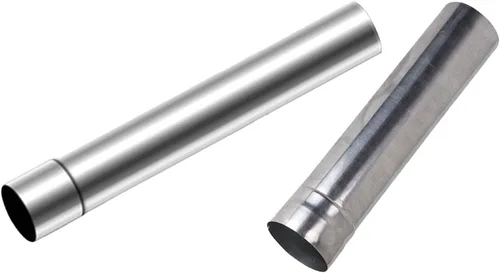 2 tubos portátiles para estufas, tubo de chimenea, estufas de tienda de campaña calientes, tubo de extensión de chimenea para estufas de tienda de