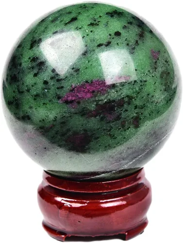 Miniatura 61 de JIC Gem Esfera de cristal de cuarzo Pietersite, bola de cristal decorativa azules y marrones dorados para meditación, decoraciones de mesa