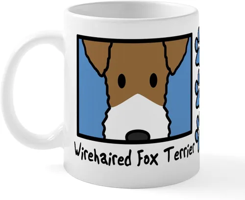 Miniatura 32 de CafePress Taza de café de cerámica Anime American Eskimo de 11 oz (11.0 fl oz)