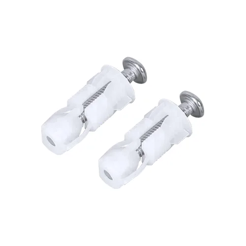 Miniatura 6 de Tornillos de asiento de inodoro de fijación superior, tapa de tuerca, fijación de cacerola, kit de montaje de agujeros ciegos, accesorios