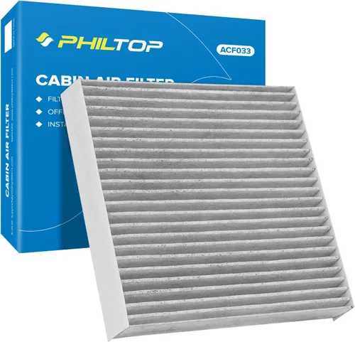 Miniatura 11 de PHILTOP Filtro de aire de cabina HEPA con carbón activado, compatible con Tesla modelo 3 2017-2025, modelo Y 2020-2025, filtro para arriba el olor a