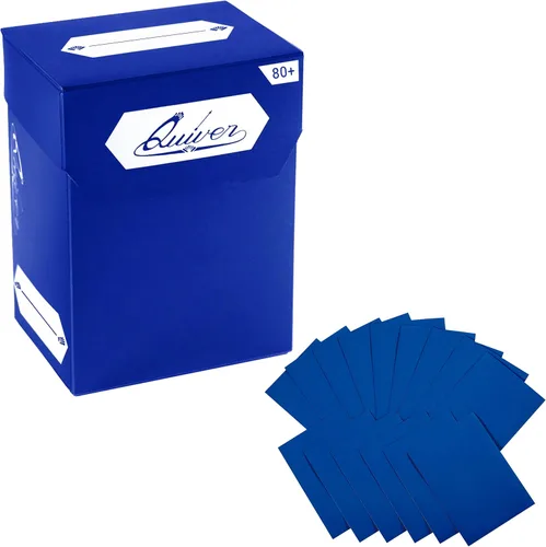 Quiver Time Paquete de cartas coleccionables azules para cartas coleccionables y fundas para cartas, compatible con Magic: The Gathering Cards y