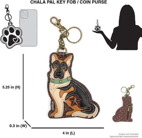 Miniatura 107 de CHALA Dog Collection - Llavero decorativo para mujer