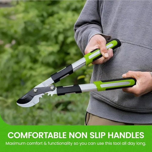 Miniatura 4 de GARDEN GURU Tijeras de Podar de Derivación Podadora Cortadora de Árboles - Poder de Corte 3X Tijeras de Jardinería para Podar - Mangos de Agarre