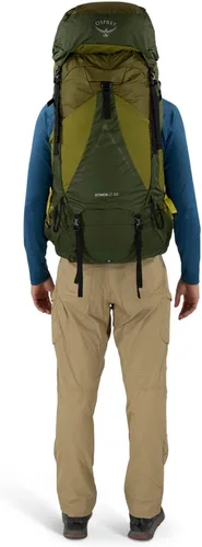 Miniatura 10 de Osprey Atmos AG LT 50L Mochila de mochilero para hombre, Scenic Valley/Verde Peppercorn, L/XL Valle escénico/Pimienta verde