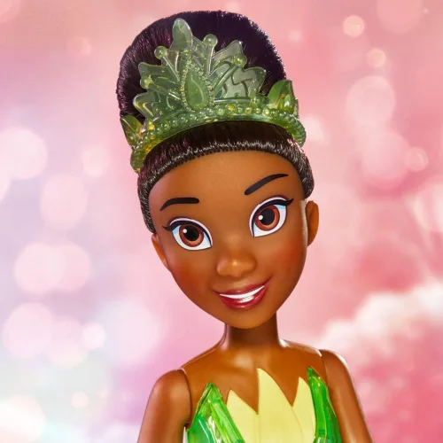 Miniatura 5 de Disney Princess Royal Shimmer Tiana - Muñeca de moda con falda y accesorios, juguete para niños a partir de 3 años