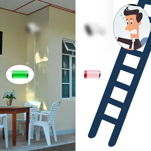 Miniatura 4 de Paquete de 3 cargadores de panel solar compatibles con Arlo Pro 5S 2K/Arlo Pro 4/Arlo Pro 3/Arlo Ultra 2/Arlo Ultra/Go 2, con cable de carga Plateado