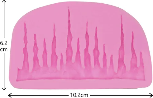 Miniatura 3 de 2 moldes para tartas, accesorios para hornear, carámbanos 3D, molde de silicona para pudín, muffins, alfombrillas de impresión, fondant barroco