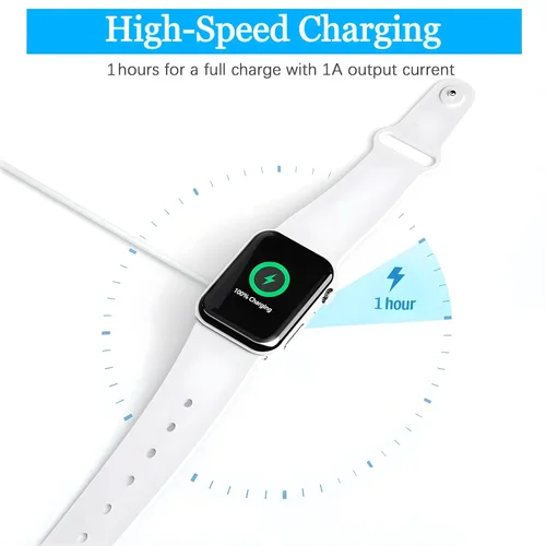 Miniatura 3 de Cargador corto 3 en 1 para Apple Watch, cable de carga portátil compatible con iWatch Series 10/Ultra 2/SE 2/9/8/7/6/5/4/3/2/1 y iPhone