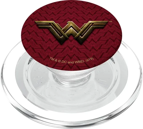 Miniatura 8 de PopSockets Adhesivo PopGrip de la Liga de la Justicia con logotipo de Wonder Woman