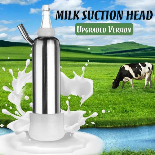 Miniatura 5 de SagaSave Pulso de leche de vaca, controlador para accesorios de repuesto de ordeñadora eléctrica, pulso de leche de vaca de acero inoxidable mejorado