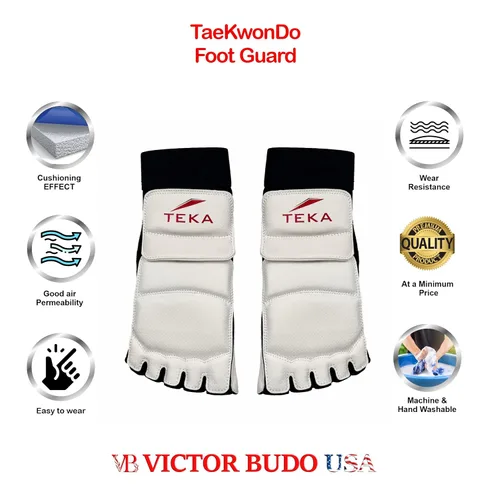 Miniatura 2 de Equipo protector de pies de boxeo, artes marciales, entrenamiento de combate, Muay Thai, Kung Fu Taekwondo (par) (XL)