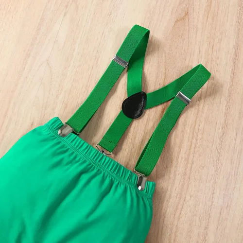 Miniatura 7 de Conjunto de pantalones y tirantes para bebé niño de un primer cumpleaños