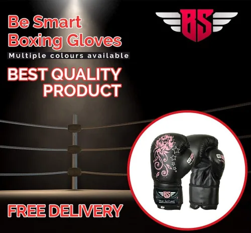 Miniatura 5 de Guantes de boxeo para niños Be Smart de 4 a 12 años, 4oz 6oz, guantes de entrenamiento para niños, guantes de boxeo juvenil, guantes