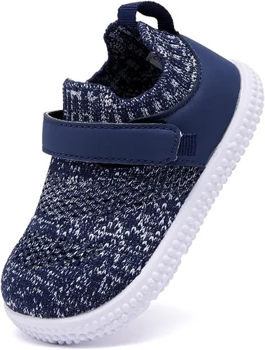Miniatura 122 de BMCiTYBM Zapatos de bebé para niños pequeños, zapatillas de malla transpirable antideslizantes
