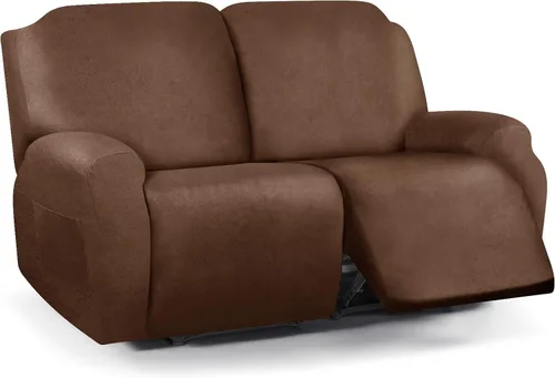 Miniatura 24 de molasofa Fundas de cuero para sillas reclinables, fundas para sillas reclinables grandes para silla reclinable, 4 piezas, fundas lavables que se