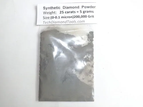 Miniatura 43 de TechDiamondTools Polvo de diamante para pulir vidrio, cuarzo, mármol, piedra, piedra, parabrisas, travertino, grano 14,000, grano 14,000, 0-1