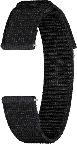 Samsung Correa de tela para Galaxy Watch serie 6, 5, 4, delgada, nailon, correa de repuesto reflectante para reloj inteligente para hombres y