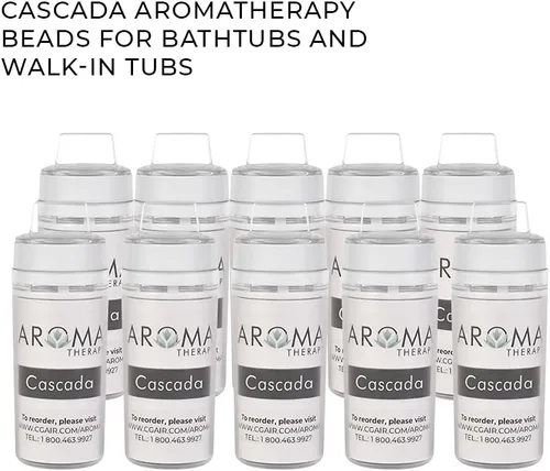 Miniatura 4 de Caja de 10 cuentas de aromaterapia Cascada para bañeras y bañeras