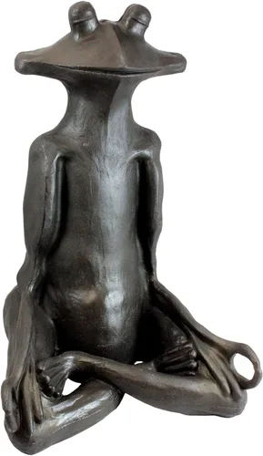 Miniatura 55 de Emsco Group 92246 Estatua de niño soñando despierto – Aspecto natural – Hecha de resina – Ligera – 40 cm de altura para jardín, BRONCE