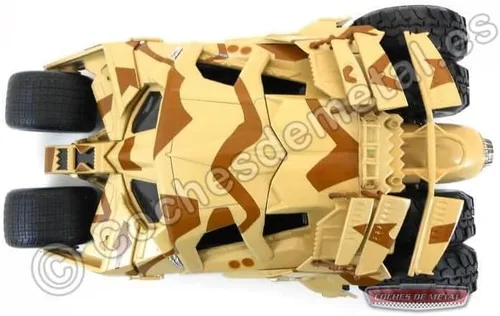Miniatura 7 de Hotwheels Heritage 1:18 Batmobile Tumbler Camoflage Versión Modelo Fundido
