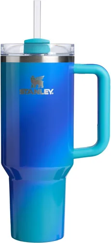Miniatura 88 de Stanley Quencher H2.0 - Vaso de acero inoxidable con asa, pajilla y tapa FlowState giratoria de 3 posiciones; aislamiento térmico, sin BPA; apto