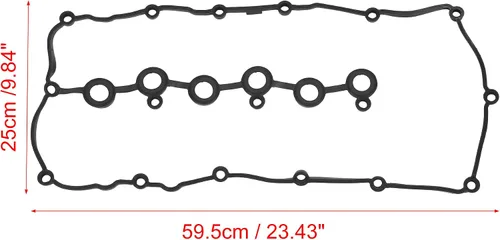 Miniatura 3 de X AUTOHAUX No.95510523100/03H103483C Junta de tapa de válvula de motor para Audi Q7 3.6 07-10 para Porsche Cayenne 3.6 08-14 para VW Touareg