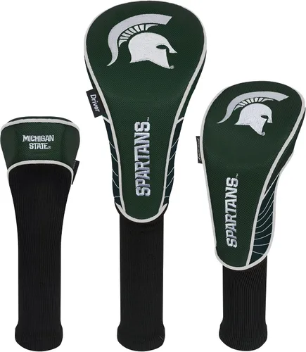 Miniatura 50 de Collegiate juego de tres protectores de palos de golf