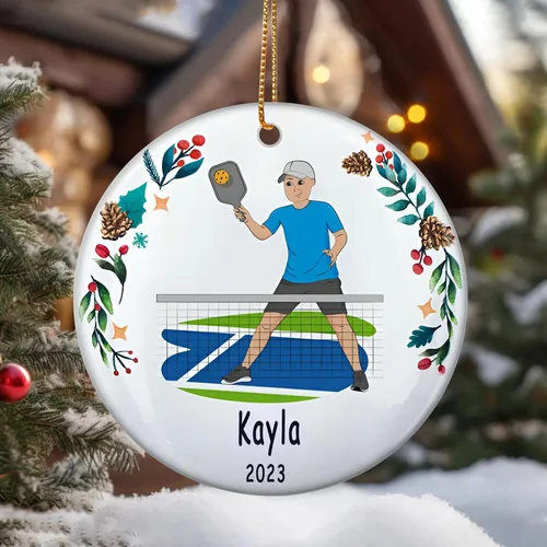Miniatura 18 de Adorno de Navidad personalizado sin ruedas de entrenamiento para montar en bicicleta, regalos de bicicleta para Navidad, adornos para niños