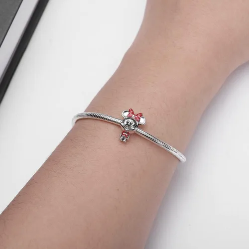 Miniatura 3 de Bead Charms fit Pandora Bracelet, 925 Sterling Silver Pendant Charm with 5A Cubic Zirconia for Necklace and Bracelet Birthday Mothers Day Jewelry