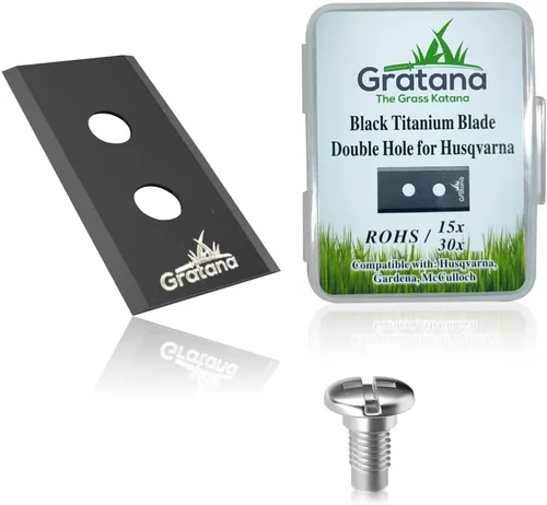 Miniatura 12 de Cuchilla robótica para cortacésped (40, para Luba - doble agujero) para cuchillas de repuesto Mammotion Endurance, cortacésped robótico, compatible