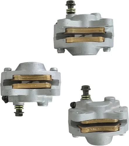 Miniatura 5 de Silscvtt Pinzas de freno delanteras y traseras con pastillas de repuesto para ArcticCat 250 375 400 300 454 500 0402-010 0402-011