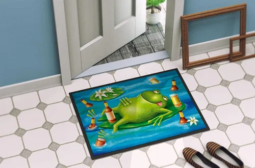 Miniatura 4 de Caroline's Treasures APH0093MAT - Tapete para puerta delantera de 18 x 27 pulgadas, tapete para interiores y exteriores, antideslizante, lavable
