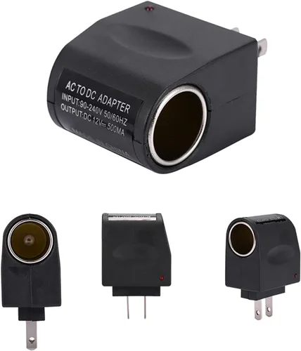 Miniatura 4 de Adaptador de encendedor de cigarrillos de coche convertidor de 12 V CC, convertidor de fuente de alimentación de CA a CC de 12 V, transformador