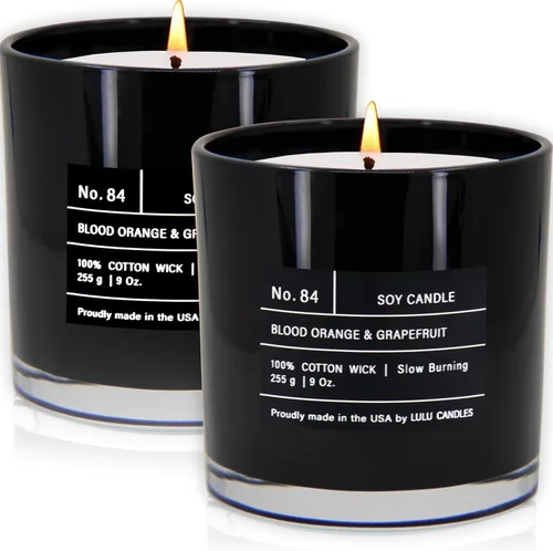 Miniatura 77 de Lulu Candles Sexy Man Vela perfumada de lujo en tarro de soja Vertida a mano en los Estados Unidos Altamente perfumada y duradera