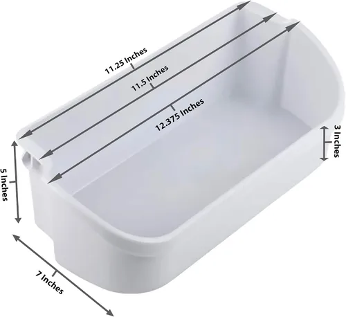 Miniatura 2 de GENUINE Frigidaire 240338201 - Contenedor para puerta y refrigerador