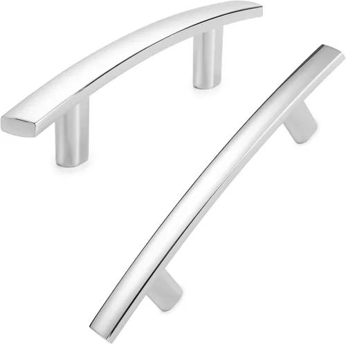 Miniatura 9 de KOOFIZO Paquete de 20 tiradores de bronce aceitado de 3 pulgadas para gabinetes de cocina, manijas de bronce frotado para gabinetes de cocina