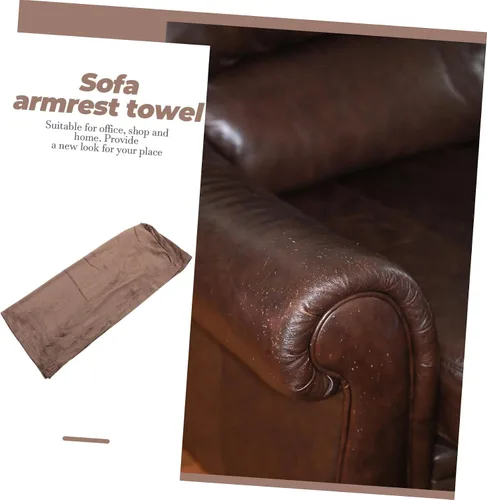 Miniatura 5 de IMIKEYA Juego de protectores elásticos para reposabrazos de sofá, fundas de brazo de muebles para reposabrazos de sofá