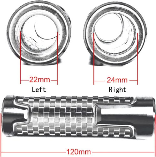Miniatura 2 de Empuñaduras de manillar de motocicleta para Suzuki V-Strom 650 VStrom650 VStrom 1000 DL1000 VStrom1000 Manillar de motocicleta Scooter Agarraderas