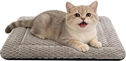 Miniatura 53 de Alfombrilla para Cama de Perro – Almohadilla de Perrera Suave y Cómoda para Jaula – Cama y Almohadilla Duradera para Perros y Gatos – Ideal para Gris