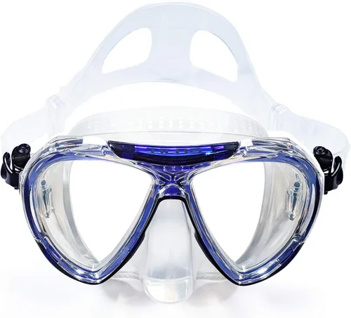 Miniatura 11 de Revo - Máscara de buceo de esnórquel con vista amplia: buceo, esnórquel, buceo libre y natación, 180 máscaras – Gafas de buceo antivaho con doble
