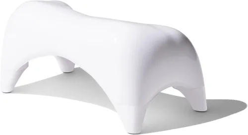TUSHY Ottoman: un taburete de inodoro de primera calidad para el baño, diseño moderno y elegante | La posición en cuclillas ayuda a mejorar la salud