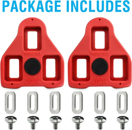 Miniatura 6 de MARQUE Look Delta - Juego de tacos de 9 grados para ciclismo de interior y exterior Peloton para ciclismo en interiores y exteriores, diseñado