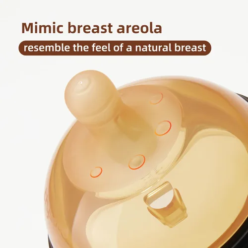 Miniatura 5 de Thyseed PPSU - Botella natural tipo pecho con pezón (7-10 meses), 10 onzas, 1 paquete