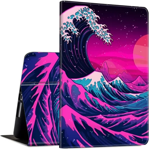 Miniatura 51 de Funda para Kindle de 6 pulgadas (11.ª generación, versión 2024/2022) delgada de piel sintética, ajustable, multiángulo, Smart Shell con función