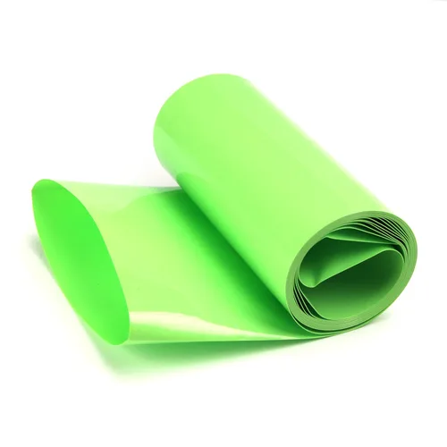 Othmro Kit de tubos termorretráctiles de batería de 6.56 pies, 3.35 pulgadas de ancho de aplanamiento, aislamiento de PVC, tubos retráctiles, tubos