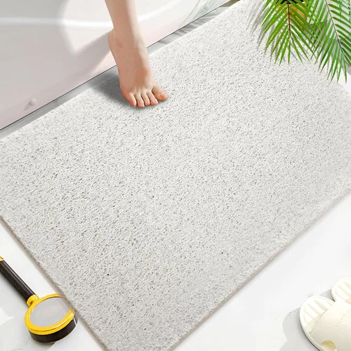 Miniatura 9 de Alfombrillas de ducha antideslizantes para personas mayores, 24x47'' Extra Large Loofah, alfombrillas de baño para ducha, alfombrilla antideslizante