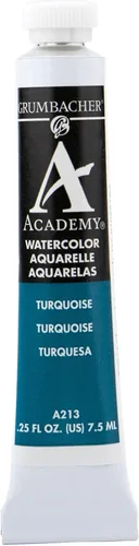 Miniatura 9 de Grumbacher Academy - Pintura de acuarela, 0.25 onzas, tono azul cerúleo (A039)